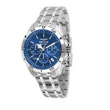 Montre Homme SECTOR SGE 650 R3273962001 Chrono Acier Bleu PATRICK DE GAYARDON