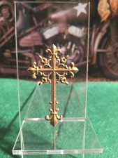 Croix Royaliste en laiton -