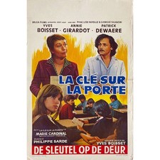 Cle sur porte - affiche, de