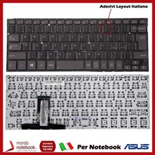 Clavier Notebook ASUS UX32A UX32VD UX32V Sans Frame Avec Adhésifs Layout Italien