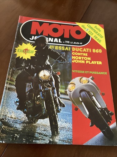 Magazine moto journal 198 - magazine, 1974