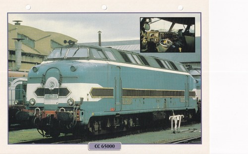 Fiche card 18x25cm - , train