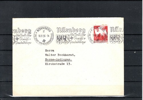 Lettre allemagne third reich - lettre,