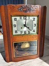 ancienne horloge pendule de marque ODO