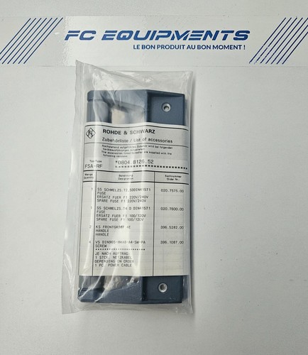Rohde schwarz 0804 8126 52 - &, 0804.8126.52