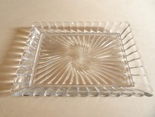 Plateau de service en cristal