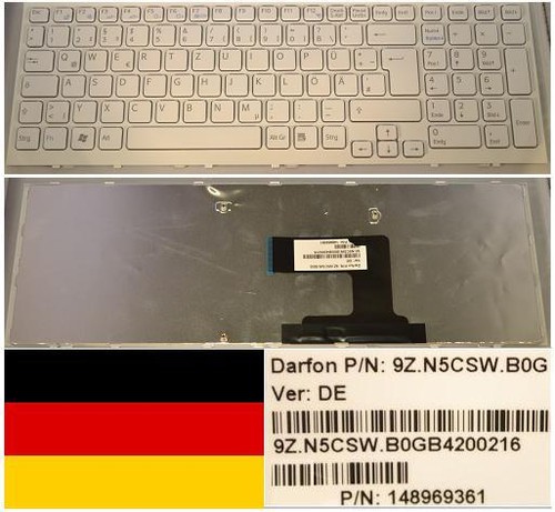 Clavier qwertz allemand sony - clavier,