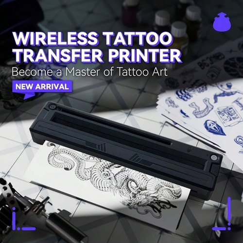 Portable tattoo stencil - portable,