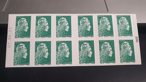 Carnet timbres marianne - carnet,