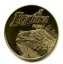 24 LE BUGUE Aquarium du Périgord noir 3, Iguane, 2008, Monnaie de Paris