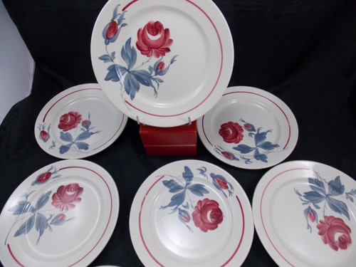Luneville assiettes plates - luneville-,