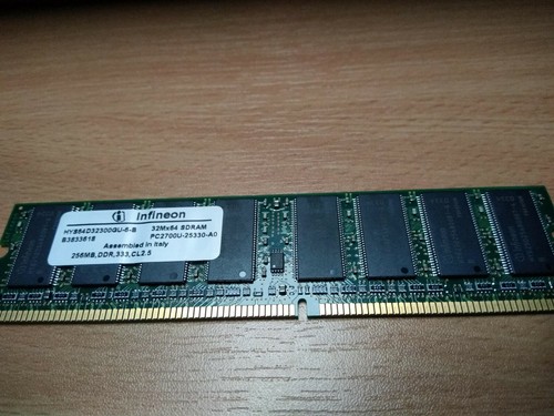 Barrette mémoire 256mo - barrette,