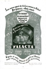 Publicité ancienne yaourt