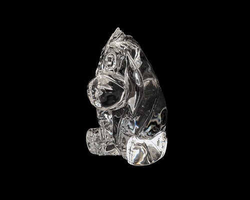 Figurine cristal bourriquet - en,