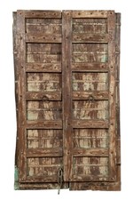 Portail Ancien Bois Teck Fer