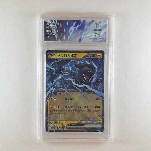Carte zekrom 037 - carte, black