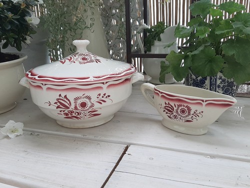 Soupière saucière - +,