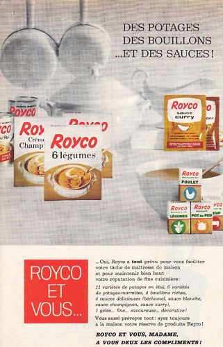 Publicité ancienne soupe