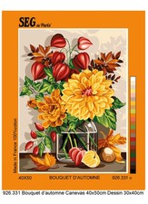 Canevas antique Bouquet