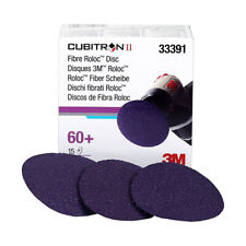 3M 33391 Disques Abrasifs Cubitron II Roloc Grain 60+ Pièces 15