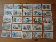 25 Chromos Chicorée Williot - Les arbres et leurs usages