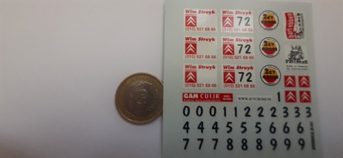 Décalcomanie decals 43 - décalcomanie, 1/43
