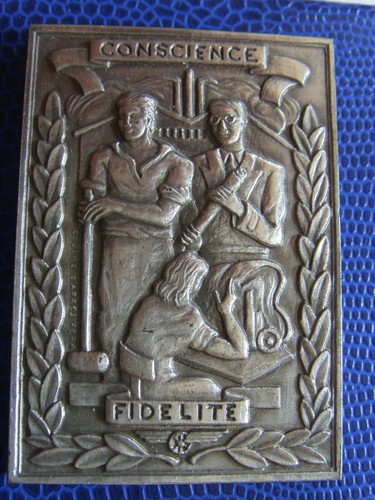 Med9626 medaille plaque - med9626,