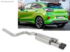 Milltek Système d'échappement sport Partir Opf Ford Puma St 2x90mm Rond Roulé De
