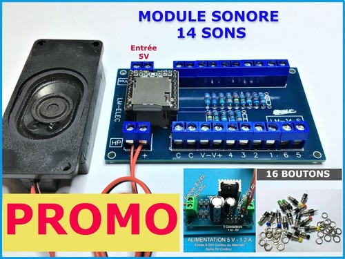 Module sonore animations - animations, 14
