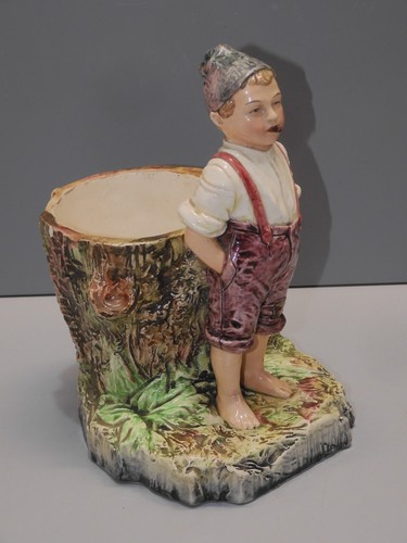 Ancien pot tabac barbotine - tabac,