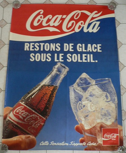Grande affiche coca cola coke - grande,