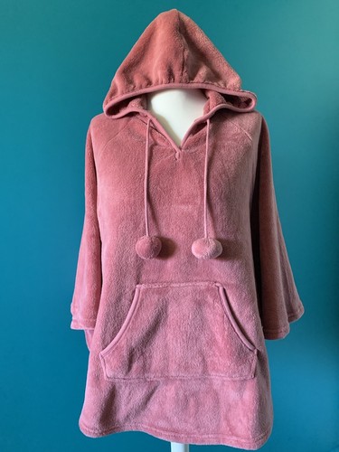 Poncho polaire rose - poncho, 🦩