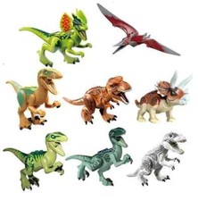 Dinosaure Jouet Garcon 8Pcs Dinosaure Building Blocks Miniature figurines Jouet