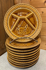 Ensemble de 10 x assiettes La