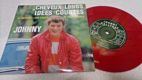 45t vinyle johnny hallyday - vinyle,