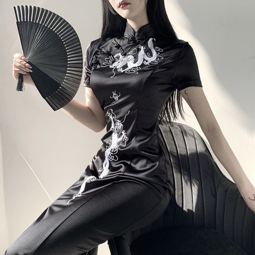 Fille dame chinois qipao - dame,