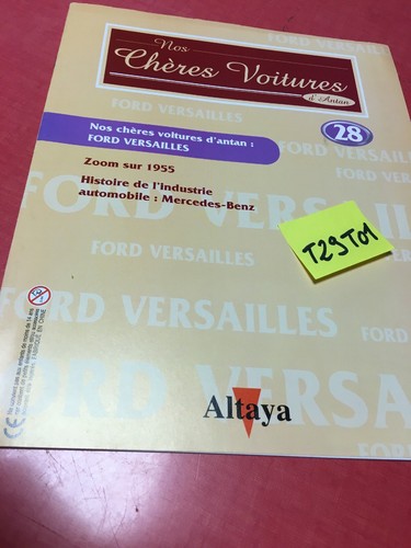 Fascicule ford versailles - versailles,