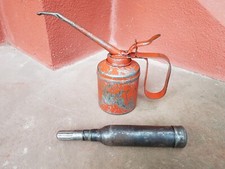 lot ancienne burette huile