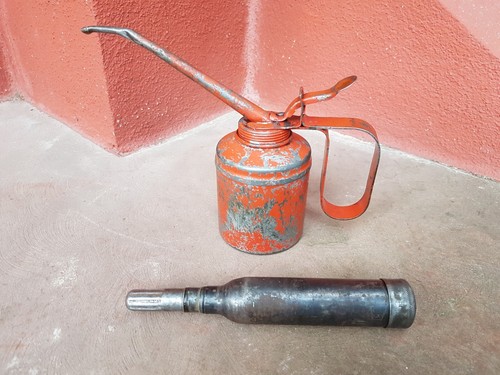 Lot ancienne burette - lot, huile