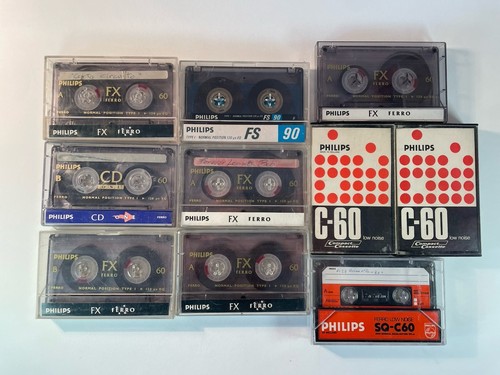 Lot cassette phillip k7 - 10,
