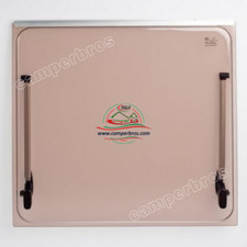 Baie Seitz: Vitrage de rechange bronze 1000x550 (Verre: 968x484) + accessoires