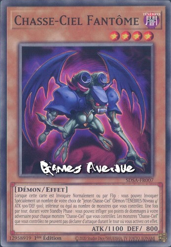 Chasse ciel fantome - yu-gi-oh,