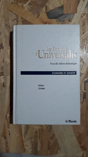 Livre encyclopédie cuir - livre, en