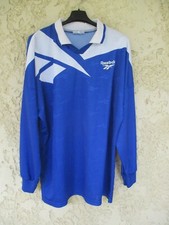 Maillot REEBOK vintage couleurs BASTIA ancien trikot shirt maglia L/S XL