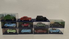 Lot 11 Voitures Tintin  1/43