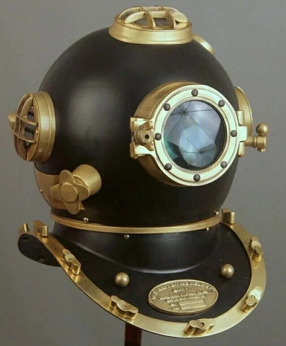 Casque plongée navy - de, us