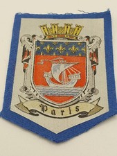 Ecusson Ville Paris Contours