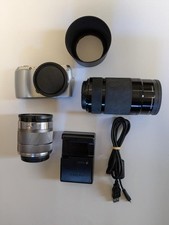 Sony α NEX-C3 Silver Camera