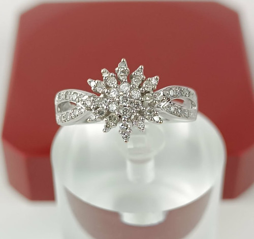 3 4 bague or - 7,