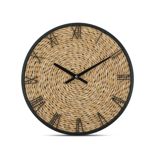 Horloge murale ivoq jonc - horloge,